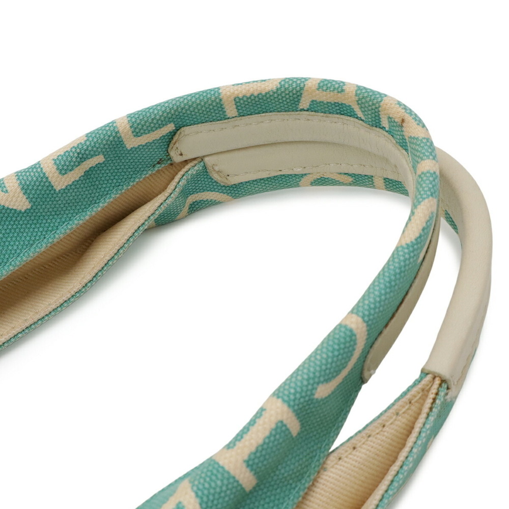 CHANEL Blue Canvas Shoulder Bag - Picture 7 of 10